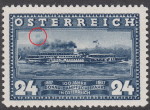 Austria 1937 postage stamp error