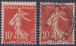 France, type Roty, Types I and II