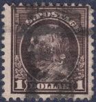 USA postage stamp offset error - Front