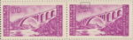 Slovene Littoral postage stamp flaw Colored dot above zero in denomination.
