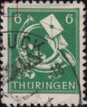 Germany Thueringen post stamp flaw: Thueringen-postage-stamp-flaw-95-Af-29.jpg