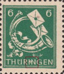 Germany Thueringen post stamp flaw: Thueringen-postage-stamp-flaw-95-Af-73.jpg