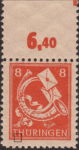 Germany Thueringen post stamp flaw: Thueringen-postage-stamp-flaw-96-poss.jpg