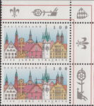 Germany 1997 Straubing stamp plate flaw 1910I