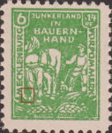 Germany Mecklenburg Vorpommern stamp type Left leaf broken.
