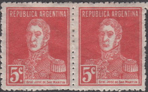 Argentina General José de San Martin postage stamp