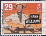 USA postage stamp Hank Williams Type II