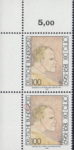 Germany 1991 Otto Dix postage stamp plate flaw Mi. 1573I