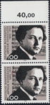 Germany, Honegger postage stamp error