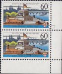 Germany, Koblenz postage stamp plate error
