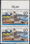 Germany, Koblenz postage stamp plate error