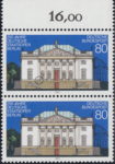 1992 German State Opera Berlin stamp plate flaw Mi.1625I