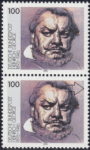 Germany Heinrich George postage stamp error