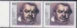 Germany Heinrich George postage stamp error