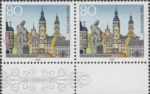 Germany 1995 Gera postage stamp plate flaw 1772I