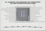 Germany 1995 souvenir sheet flaw concentration camps