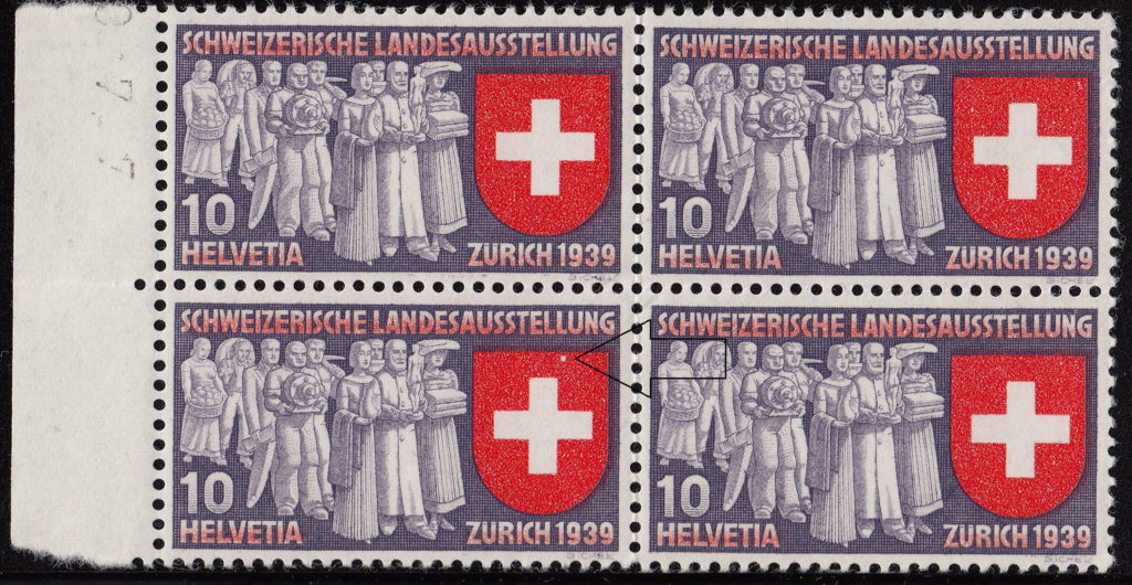 Switzerland: varieties on postage stamps – Commemorative Issues – World ...