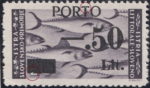 Slovene Littoral postage due stamp overprint error Type IIa