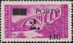 Slovene Littoral postage due stamp overprint error letter O in PORTO open