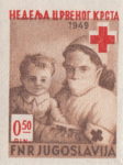 Yugoslavia 1949 Red Cross stamp error: print phases