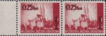 Croatia 1942 provisional issue overprint error - double overprint