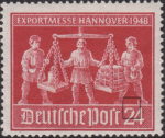 Allied occupation of Germany 1948 Hannover export fair 969I