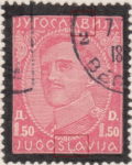 Yugoslavia 1934 postage stamp plate flaw dots letter L in JUGOSLAVIJA