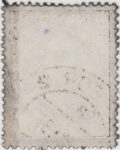 Yugoslavia 1934 Alexander stamp black frame type III/1 back