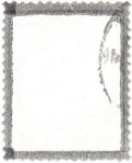 Yugoslavia 1934 Alexander stamp black frame type VII back