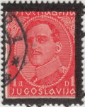 Yugoslavia 1934 Alexander stamp black frame type V/c front