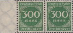 Germany 1923 300 mark postage stamp error