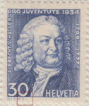 Switzerland 1934 Pro Juventute von Haller postage stamp BICKEI