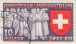 Switzerland National Exhibition 1939 postage stamp error