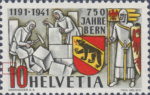 Switzerland 1941 stamp error Berne