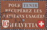 Switzerland 1942 postage stamp error