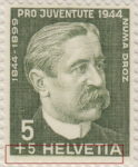 Switzerland 1944 Pro Juventute postage stamp error