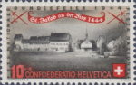 Switzerland 1944 Pro Patria postage stamp error