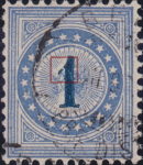 Switzerland 1 cent postage due stamp plate flaw