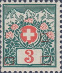 Switzerland postage due stamp error