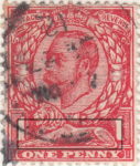 Great Britain 1912 postage stamp type 2
