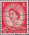 Great Britain Wilding postage stamp type 1