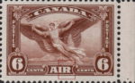 Canada 1936 airmail stamp flaw