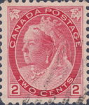 Canada Victoria postage stamp Die 1