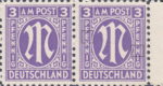 Germany Washington print postage stamp error