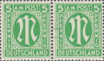 London print postage stamp for Germany 1945