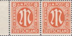 British London print postage stamp for 1945 occupied Germany
