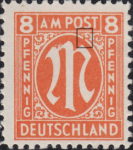 German print postage stamp constant variety