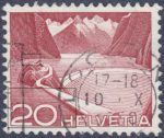 Switzerland 1949 postage stamp 20c Grimsel type 1