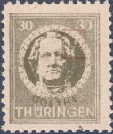 Johann Wolfgang von Goethe postage stamp flaw