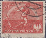 Poland Sower postage stamp type 1